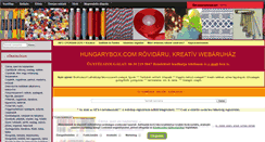 Desktop Screenshot of hungarybox.com